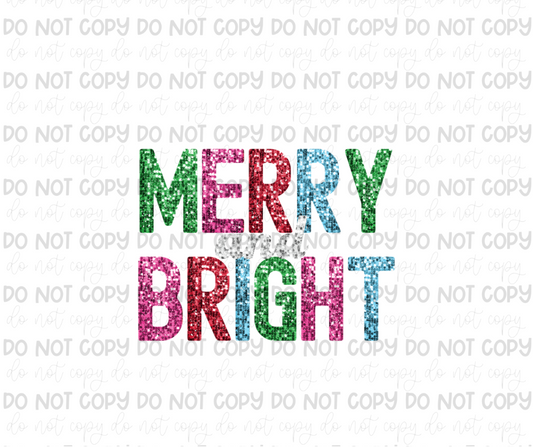 Merry and Bright-Ready to Press Transfer