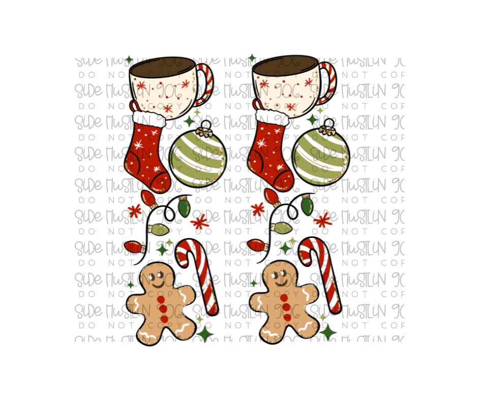 Wonderful Time of the Year Christmas Sleeve-Ready to Press Transfer