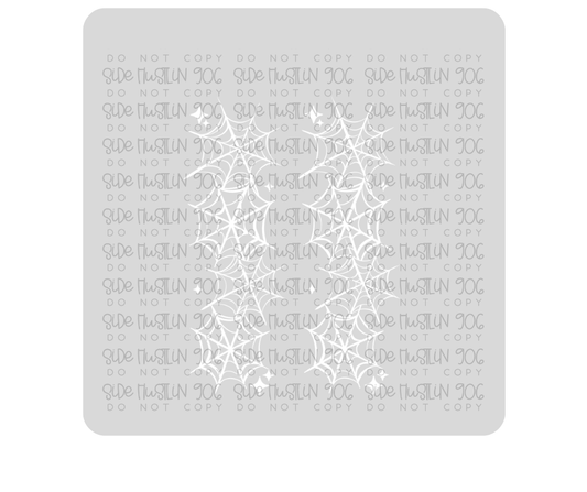 Spiderweb Sleeve white-Ready to Press Transfer