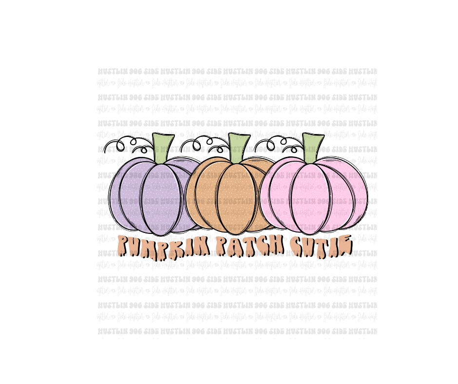 Pumpkin Patch Cutie-Ready to Press Transfer