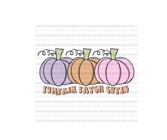 Pumpkin Patch Cutie-Ready to Press Transfer