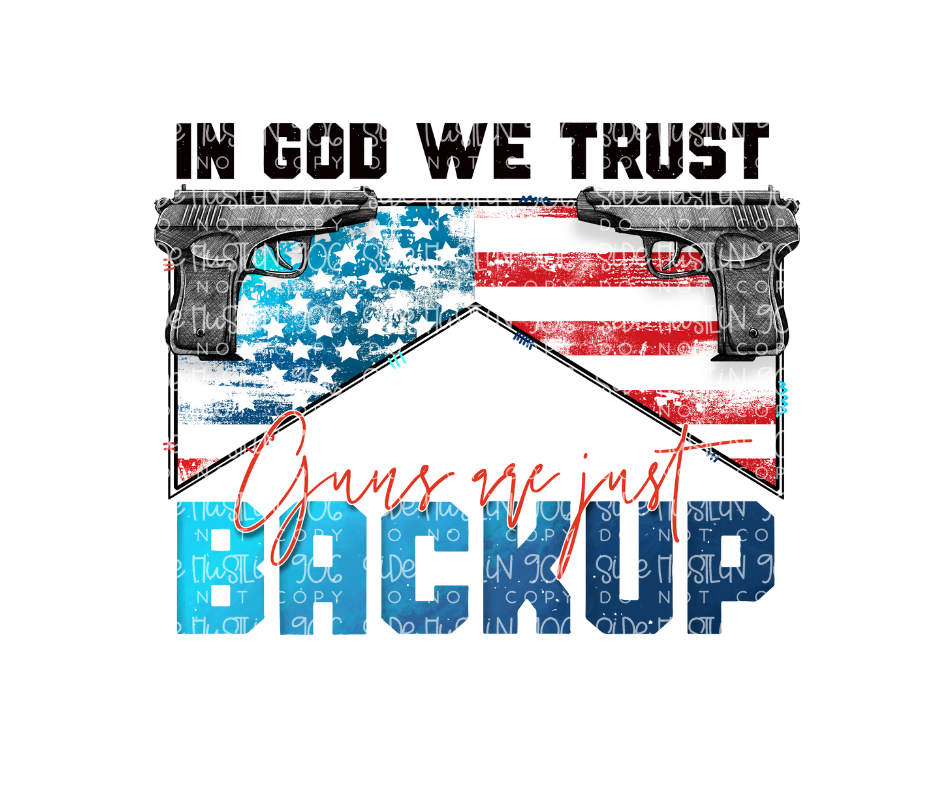 In God we Trust-Ready to Press Transfer