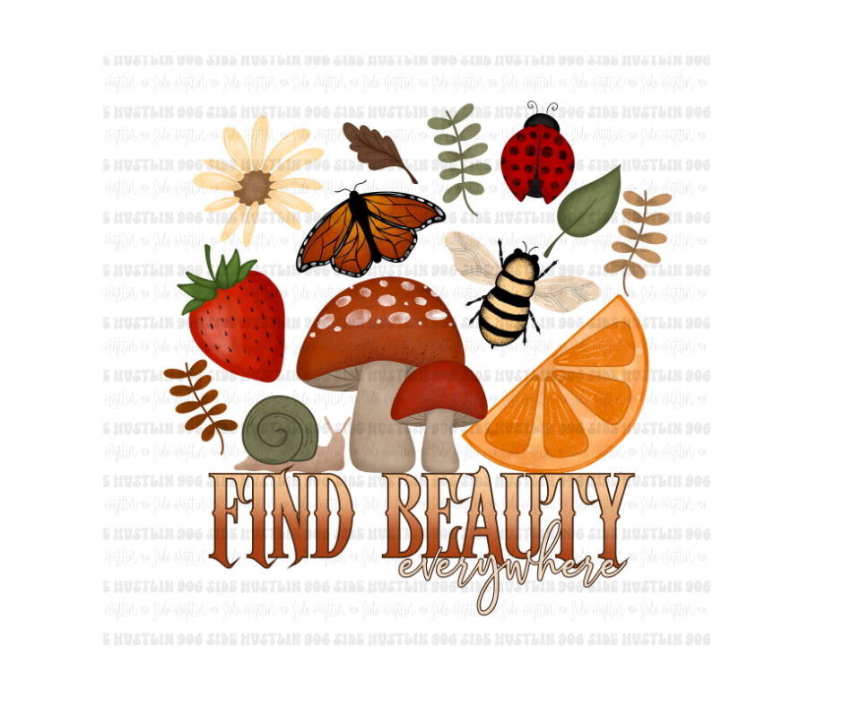 Find Beauty-Ready to Press Transfer