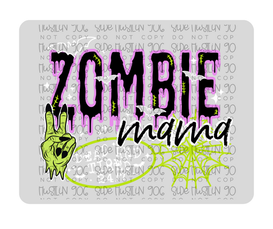 Zombie Mama white-Ready to Press Transfer