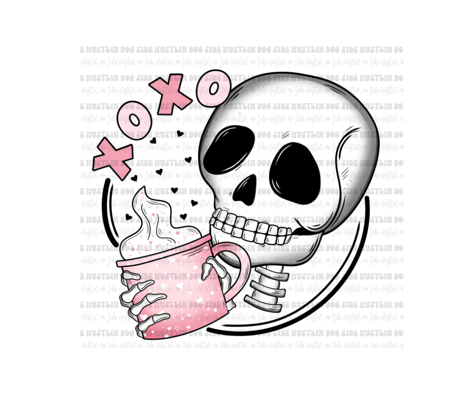 Xoxo skellie-Ready to Press Transfer