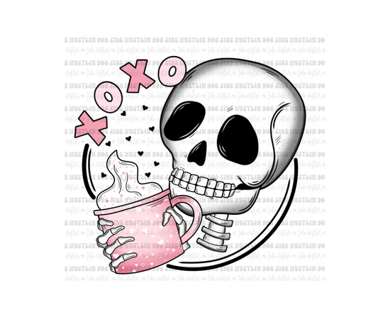 Xoxo skellie-Ready to Press Transfer