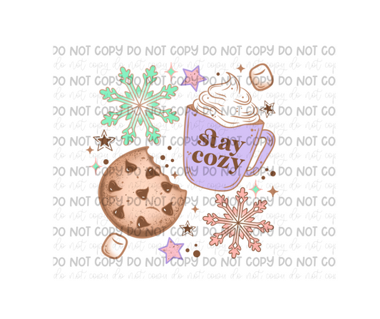 Stay Cozy-Ready to Press Transfer