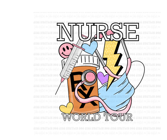 Nurse World Tour-Ready to Press Transfer