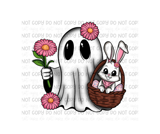 Easter Ghost-Ready to Press Transfer