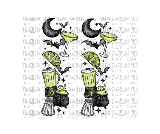 Midnight Margaritas Sleeve-Ready to Press Transfer