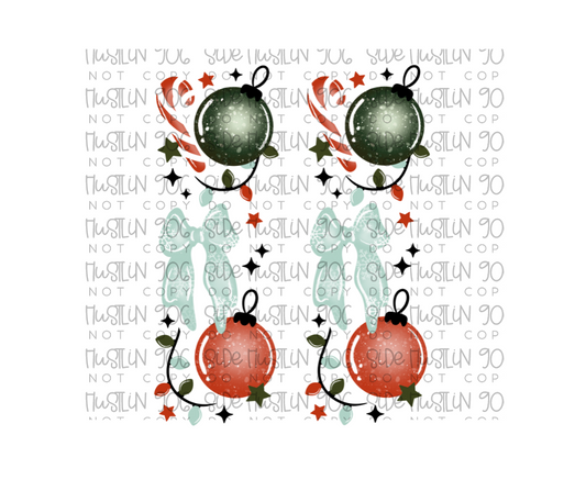 Merry and Bright Sleeve-Ready to Press Transfer