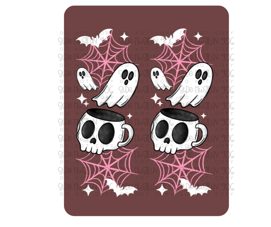 Too Dead Inside white Sleeve-Ready to Press Transfer