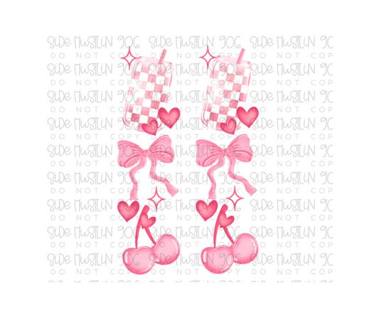 Girly Girl Sleeves-Ready to Press Transfer