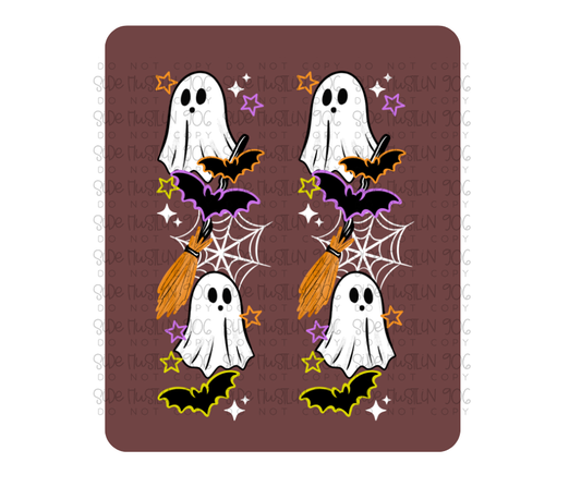 Spooky Vibes Sleeve White-Ready to Press Transfer