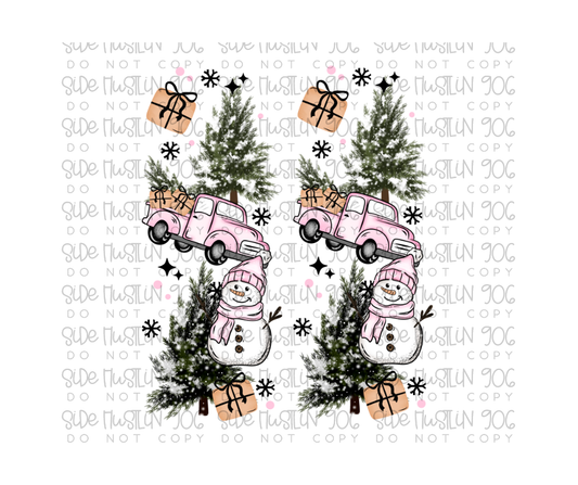 Snow if Falling Sleeve-Ready to Press Transfer