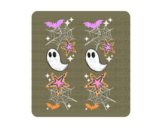 Sweet Spooky Sleeve White-Ready to Press Transfer