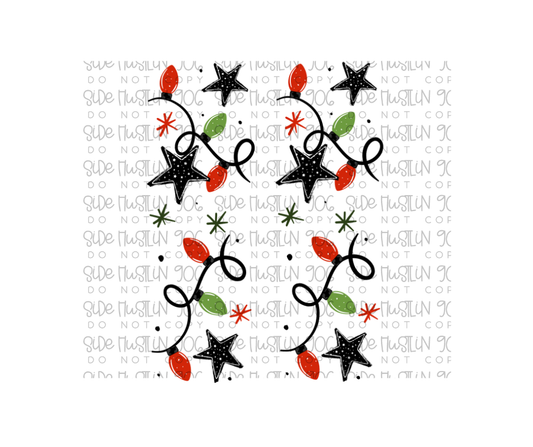 Ho Ho Ho Red Sleeve-Ready to Press Transfer
