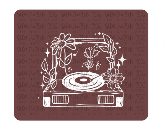 Music is My Escape no words single color white-Ready to Press Transfer