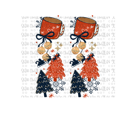 North Pole Collage Sleeve-Ready to Press Transfer