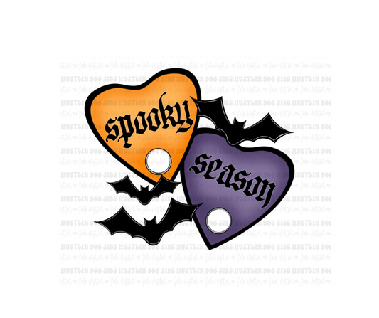 Spooky Season planchette-Ready to Press Transfer