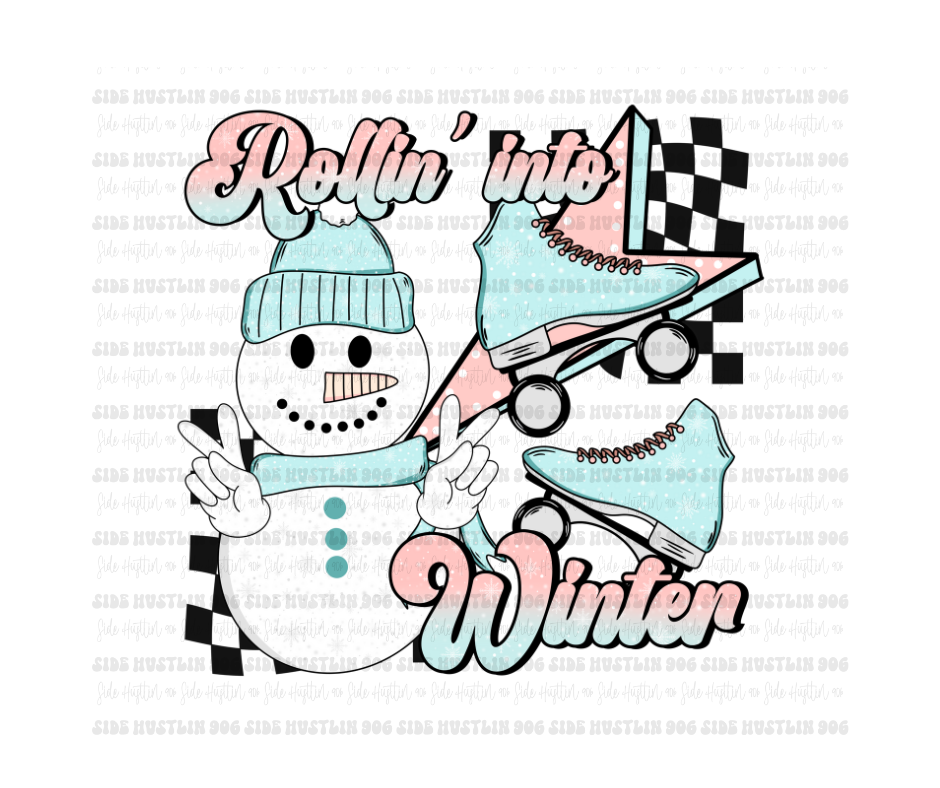 Rollin into Winter-Ready to Press Transfer