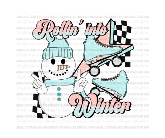 Rollin into Winter-Ready to Press Transfer