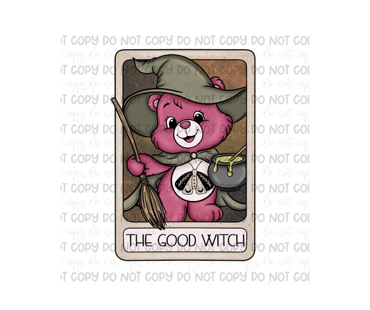 Good Witch card -Ready to Press Transfer