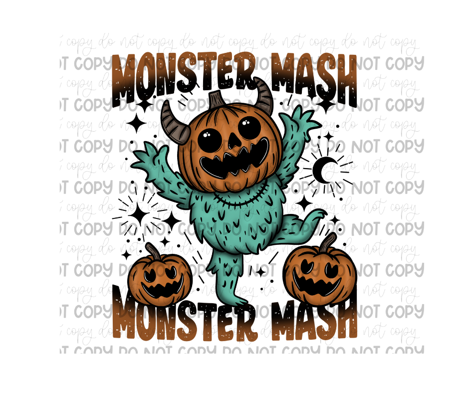 Monster Mash-Ready to Press Transfer