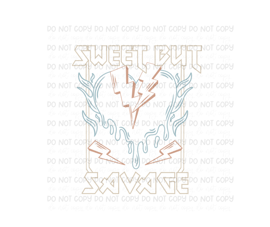 Sweet but Savage-Ready to Press Transfer