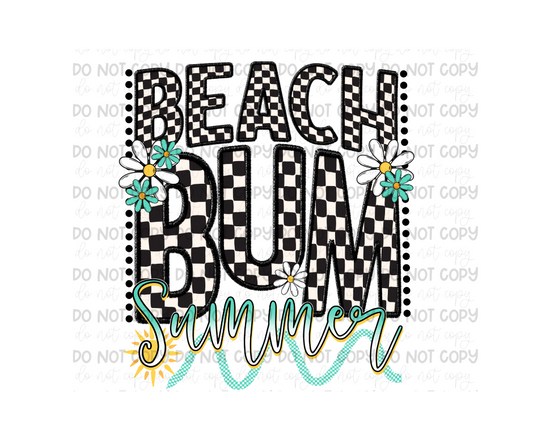 Beach Bum Summer-Ready to Press Transfer