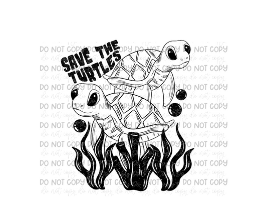 Save the Turtles-Ready to Press Transfer