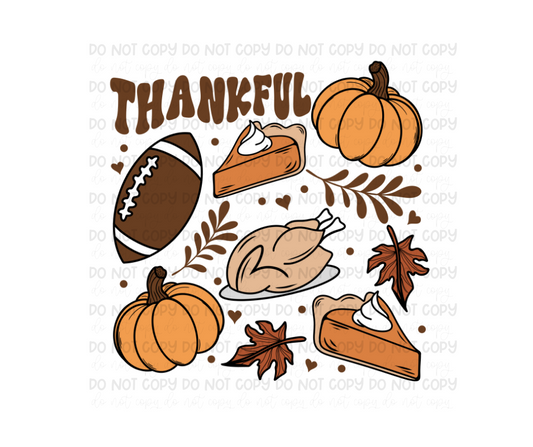 Thankful Doodles-Ready to Press Transfer