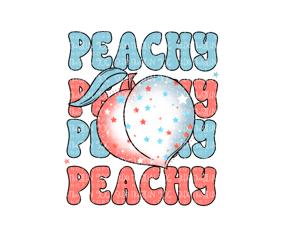 Peachy-Ready to Press Transfer