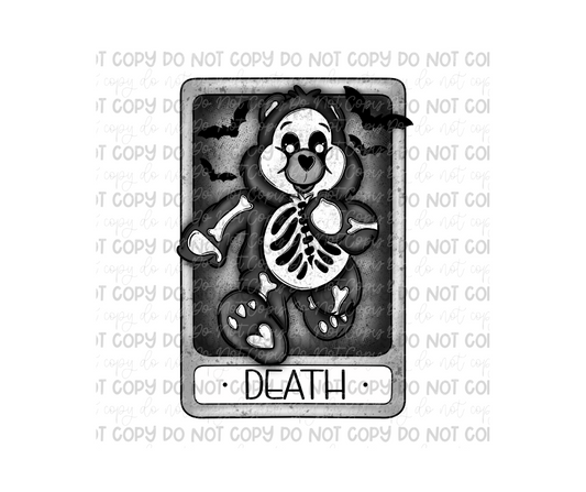 Death card -Ready to Press Transfer