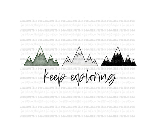 Keep Exploring-Ready to Press Transfer