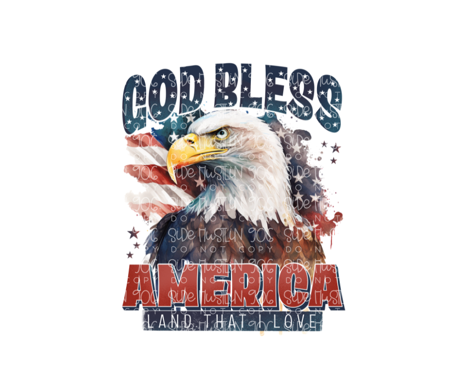 God Bless America-Ready to Press Transfer