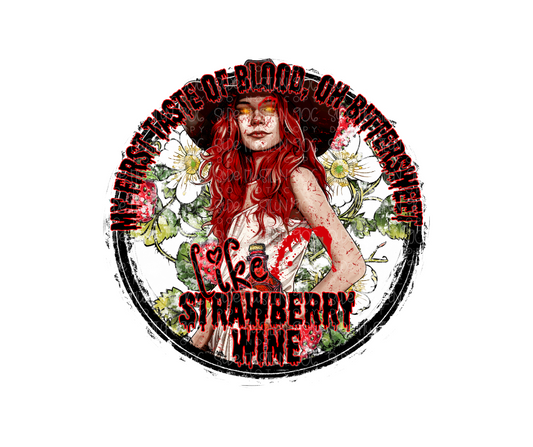 Strawberry Wine-Ready to Press Transfer