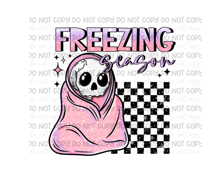 Freezing Season-Ready to Press Transfer