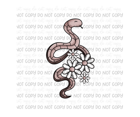 Daisy Snake-Ready to Press Transfer