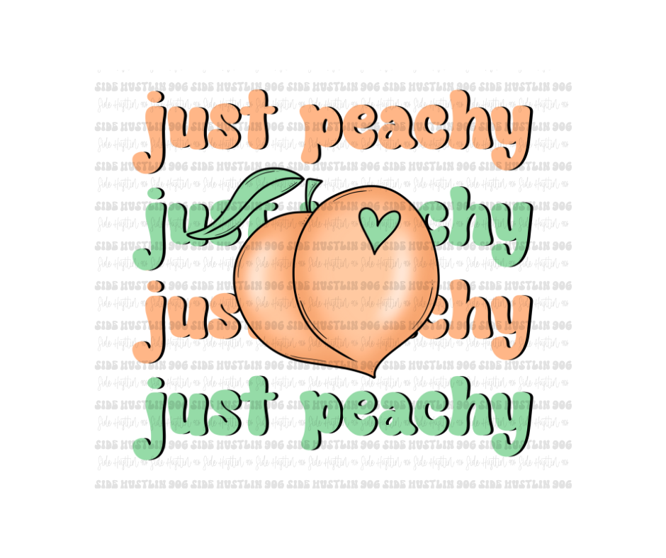 Just Peachy-Ready to Press Transfer