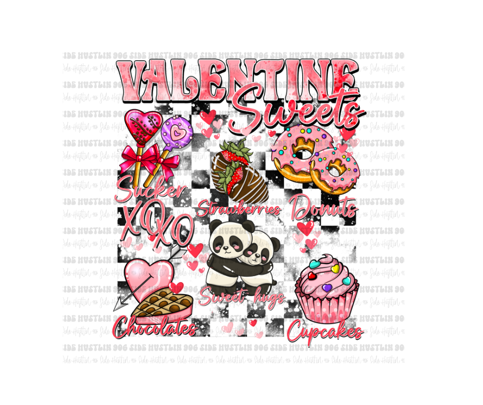 Valentine Sweets-Ready to Press Transfer