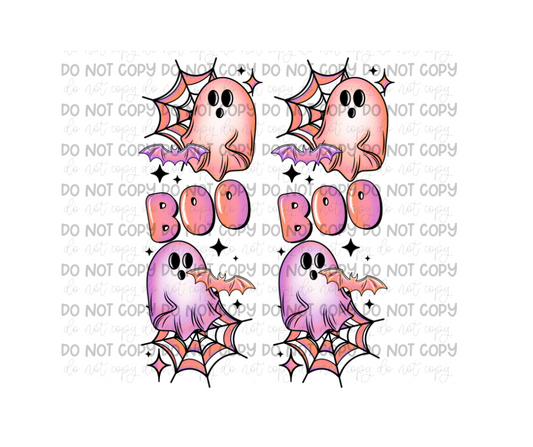 Boo Ghost SLEEVES-Ready to Press Transfer