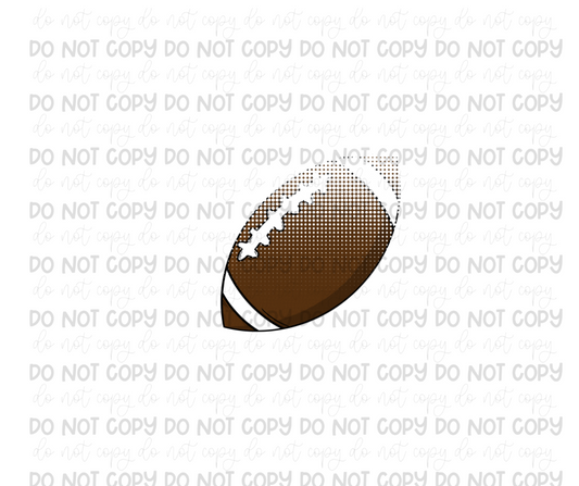 Football Halftone -Ready to Press Transfer