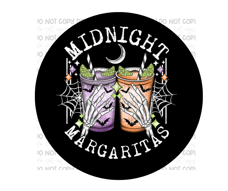 Midnight Margs white-Ready to Press Transfer