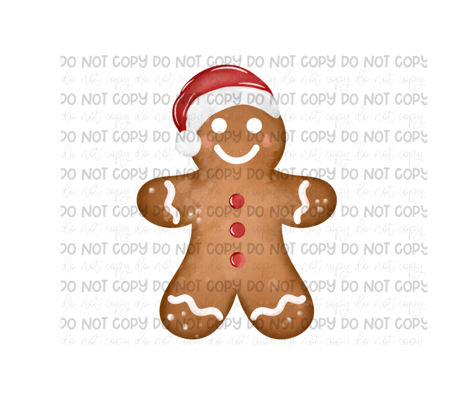 Gingerbread-Ready to Press Transfer