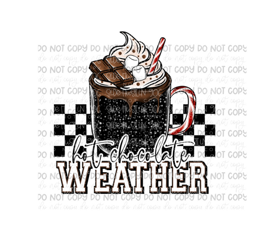 Hot Chocolate Weather-Ready to Press Transfer