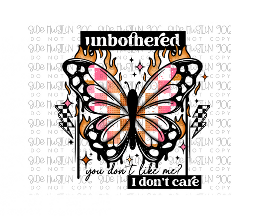 Unbothered Butterfly-Ready to Press Transfer