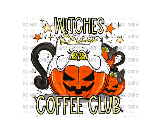 Witches Brew Coffee Co-Ready to Press Transfer