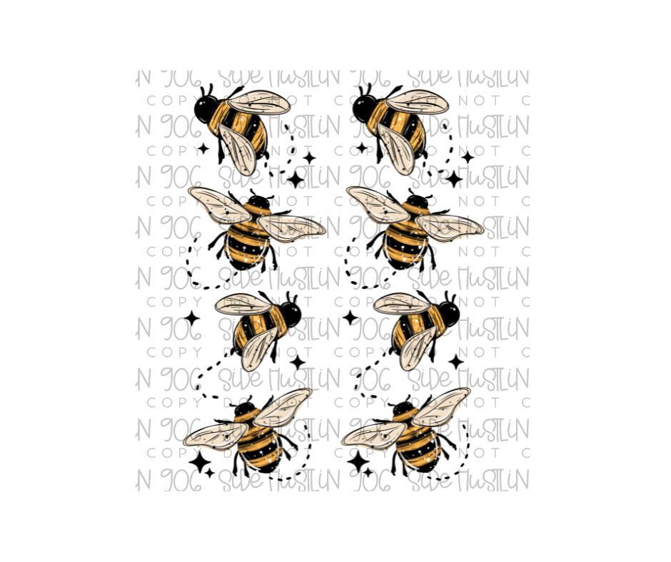 Bee Sleeve-Ready to Press Transfer