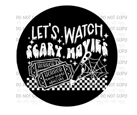 Watch Scary movies white -Ready to Press Transfer